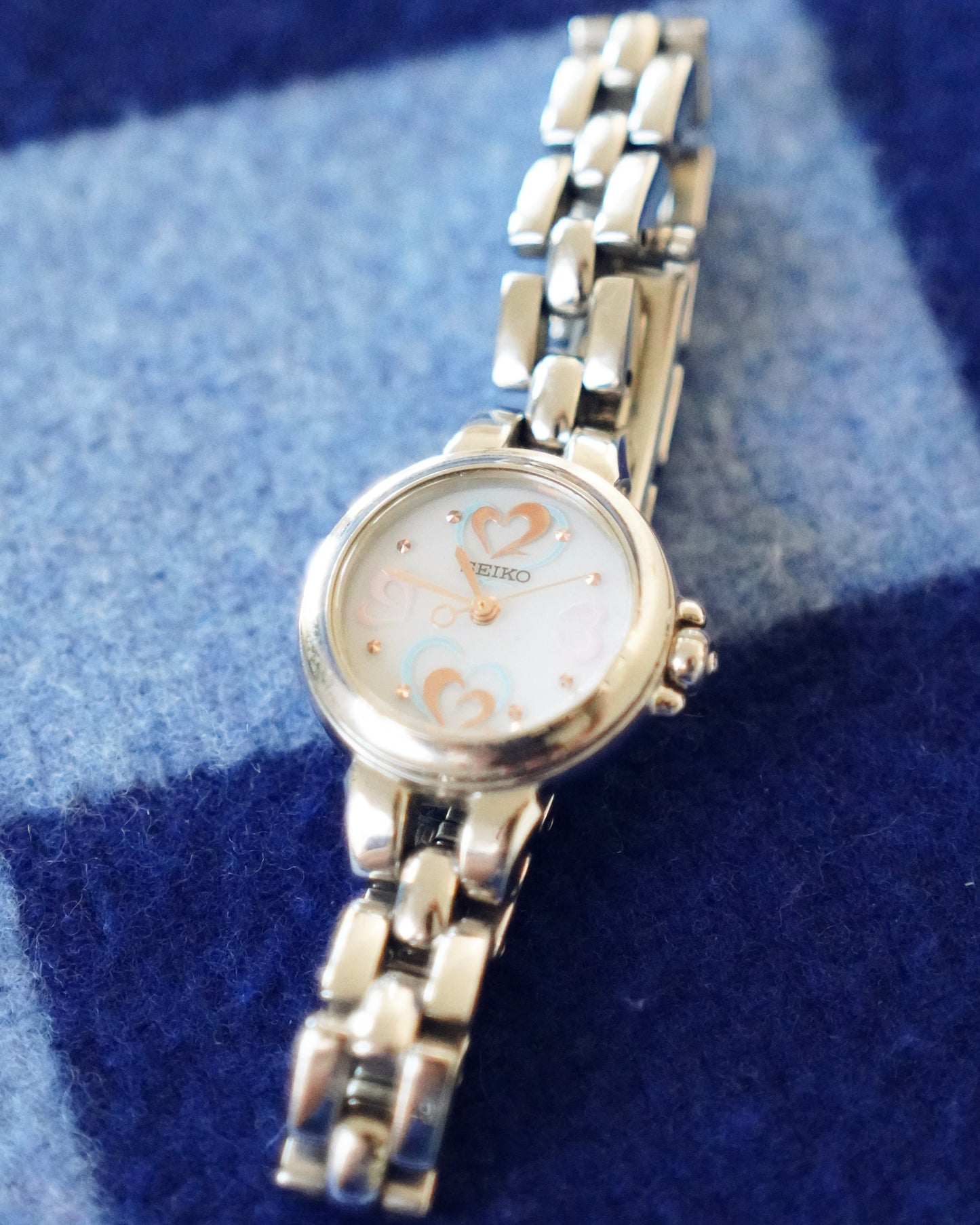 Seiko Solar Hearts Watch Quartz