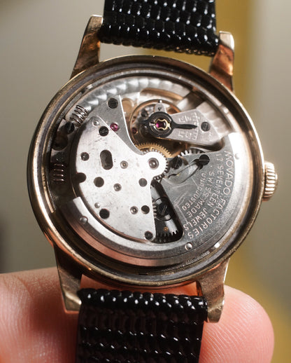 1950’s Movado “Lemon Drop” Calatrava Ref. 46159 14K YG