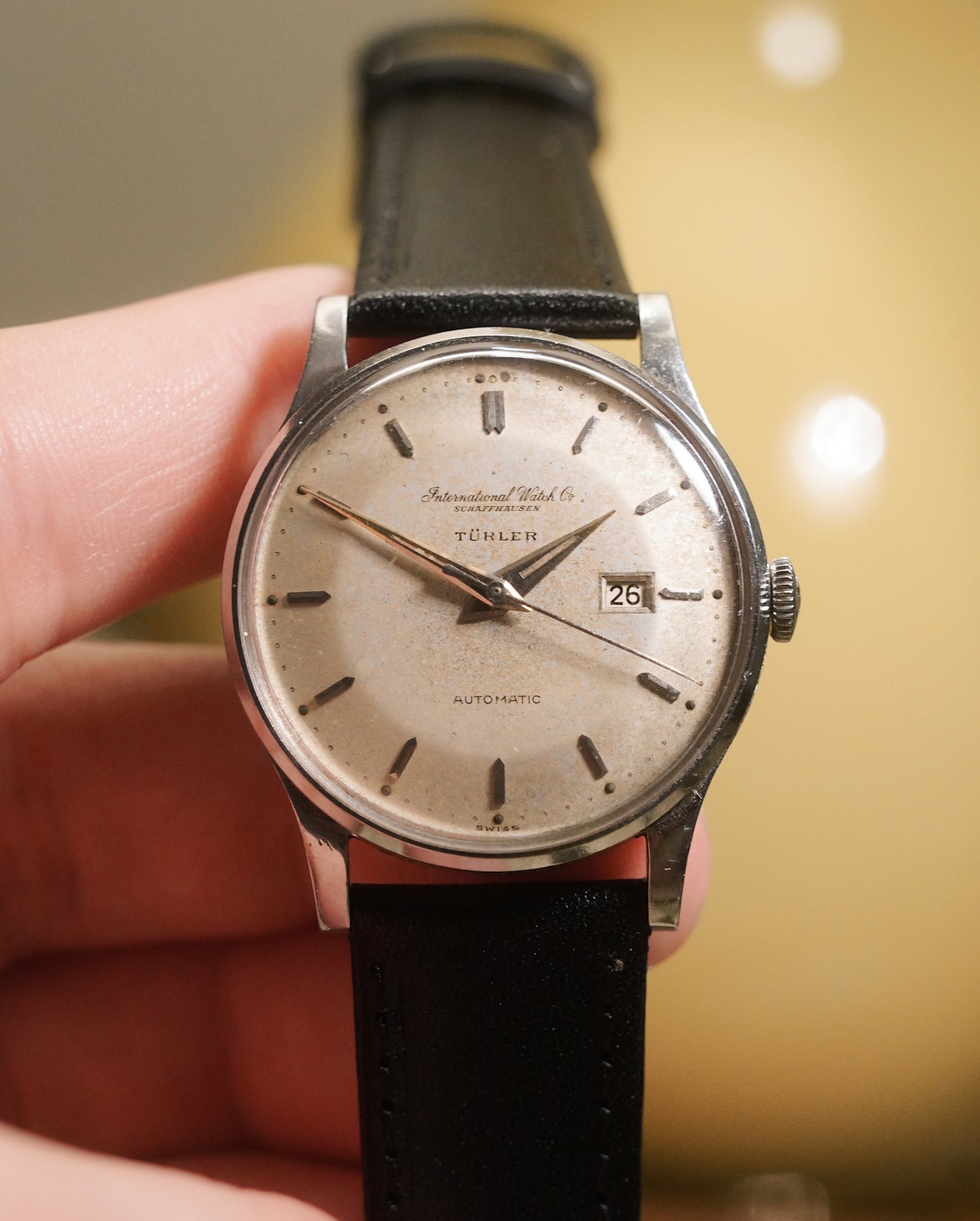 IWC Pie Pan 'Türler' Stainless Automatic