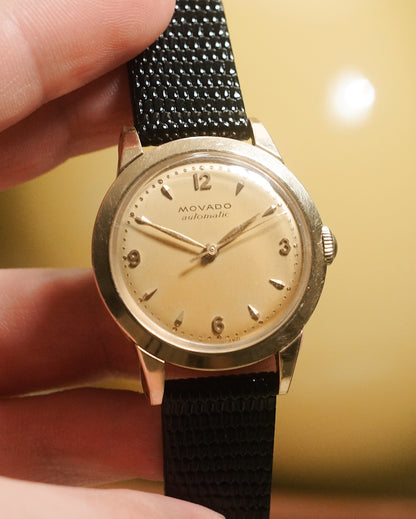 1950’s Movado “Lemon Drop” Calatrava Ref. 46159 14K YG