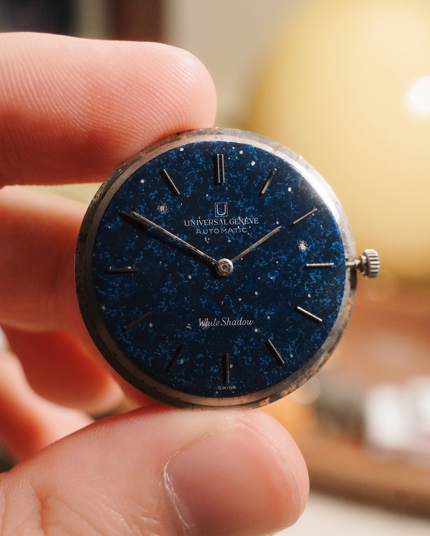 Universal Genève White Shadow “Starry Night” Dial – Ref. 866101/05