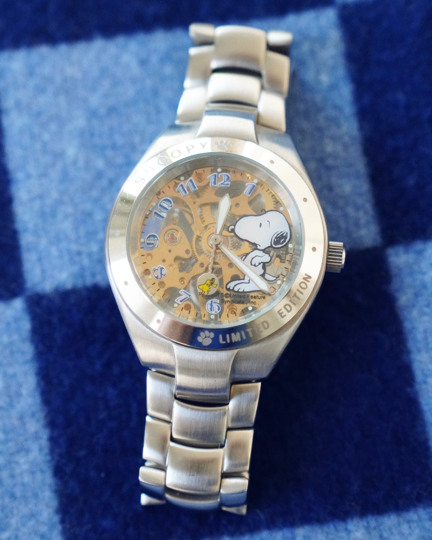 Snoopy Skeleton Watch