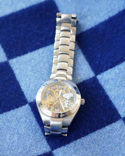 Snoopy Skeleton Watch