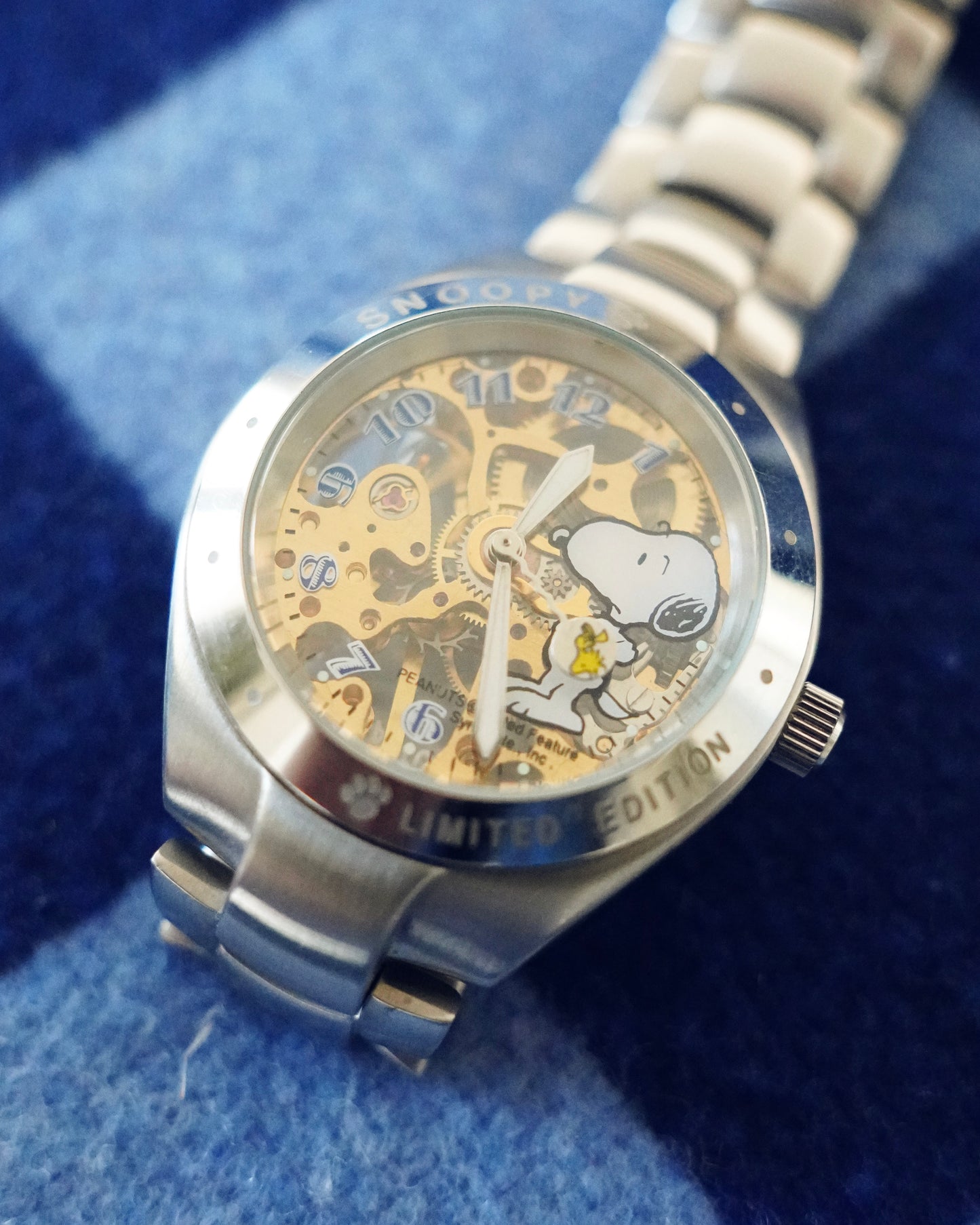 Snoopy Skeleton Watch