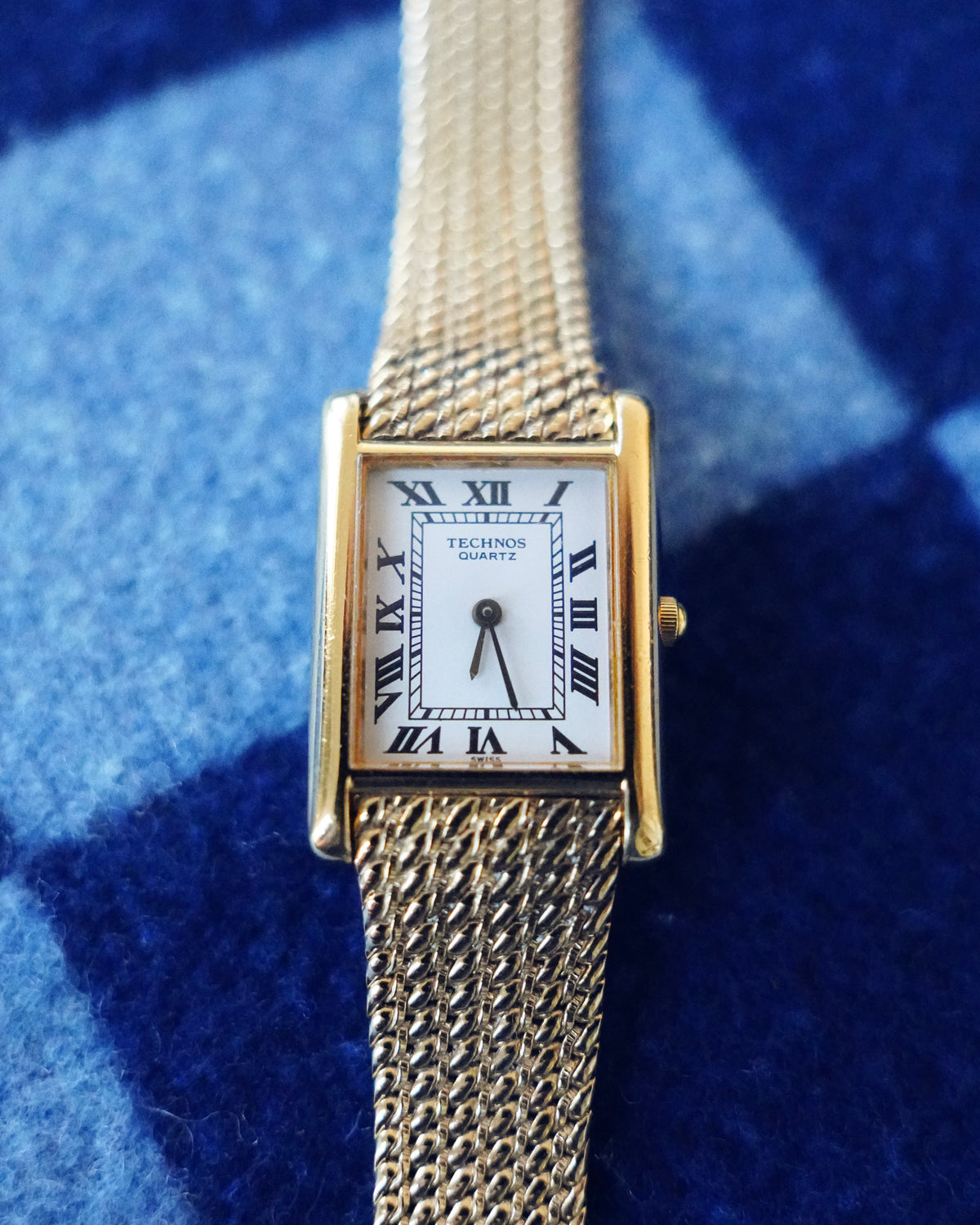 TECHNOS Quartz Eight Rank AB no battery SOLD c1980 Technos Borazon 