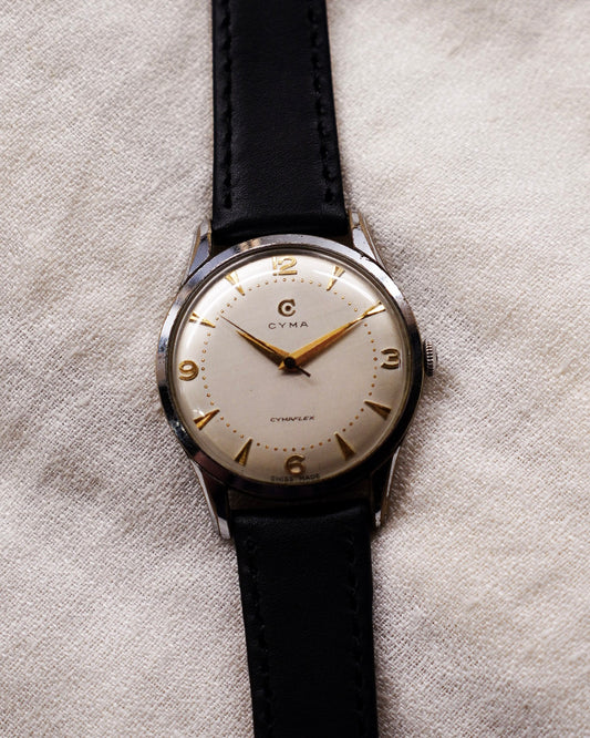 Cyma CymaFlex Dress Watch Two Tone Manual Winding